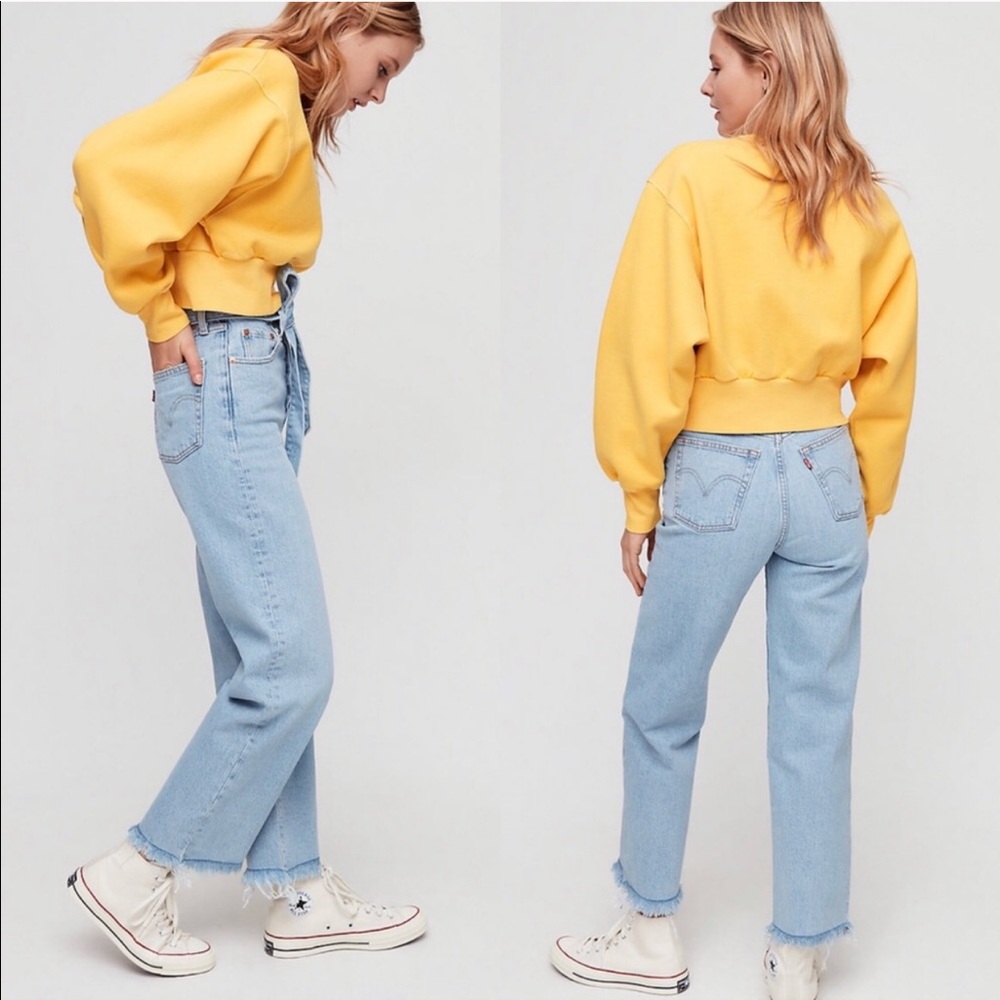 NWT Levi’s Ribcage Straight Ankle in Get It Done